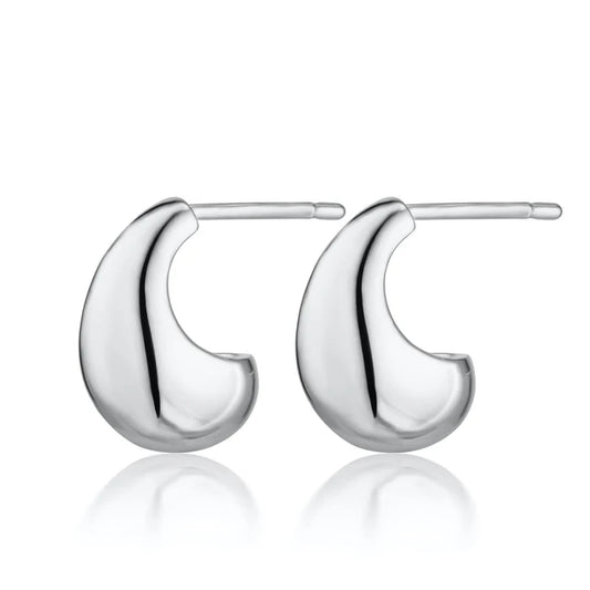 Teardrop Stud Earrings