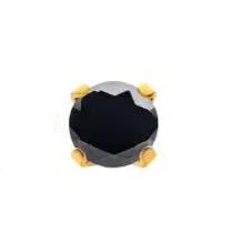 2mm Black 24kt Gold PVD Titanium Threadless Top