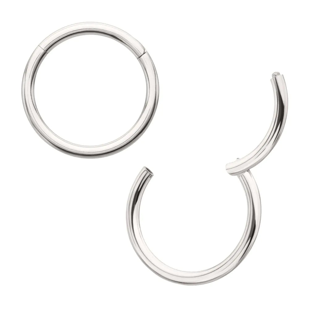 Platinum PVD Titanium Basic Hinged Segment Clicker