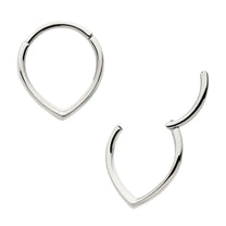 Titanium Teardrop Hinged Segment Clicker