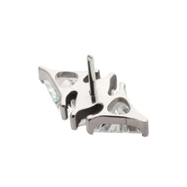 Titanium Threadless 3 Cluster Top Marquise &amp; Triangle Crystal