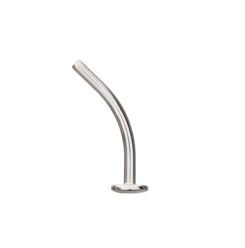 Titanium Threadless Fixed Disk Floating Navel Bar