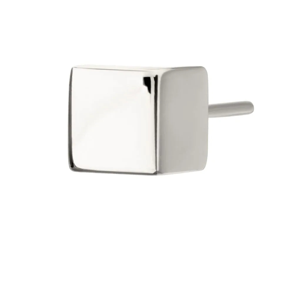 Titanium Threadless 3D Cube Top